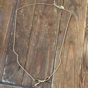 Kate Spade bow necklace